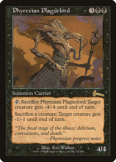 Phyrexian Plaguelord - {T}