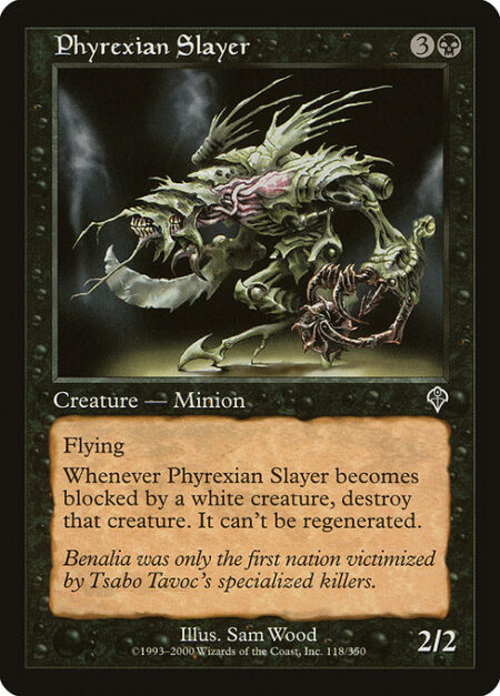 Phyrexian Slayer - Flying