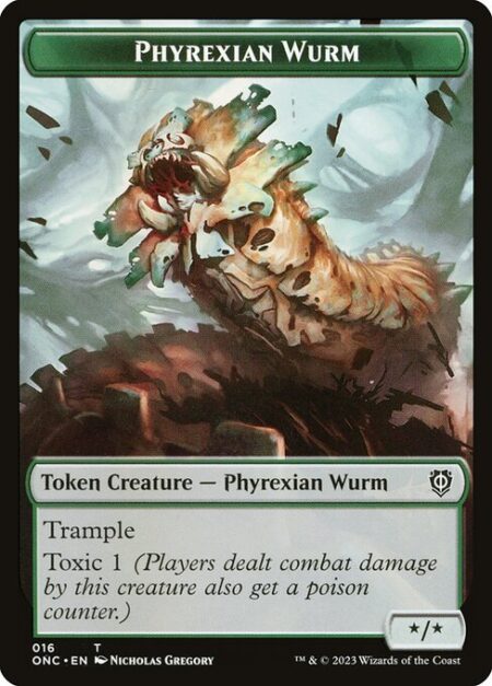 Phyrexian Wurm - Trample