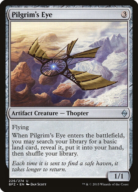 Pilgrim's Eye - Flying