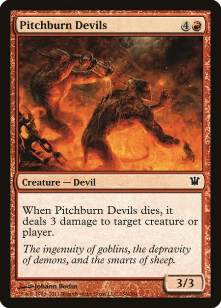 Pitchburn Devils - When Pitchburn Devils dies