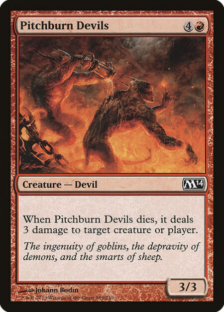 Pitchburn Devils - When Pitchburn Devils dies