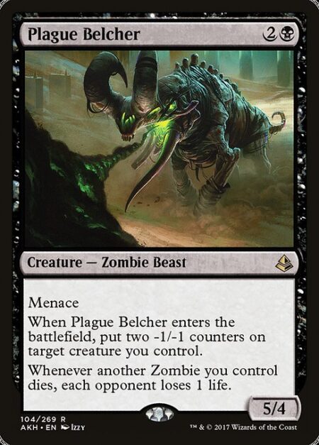 Plague Belcher - Menace