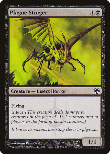 Plague Stinger - Flying
