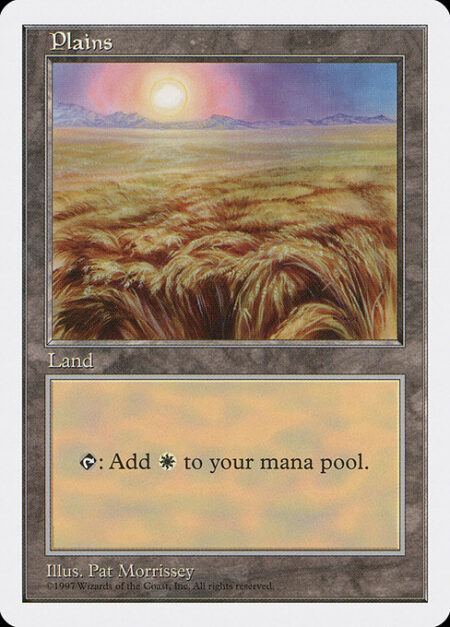 Plains - ({T}: Add {W}.)