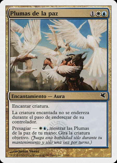 Plumes of Peace - Enchant creature