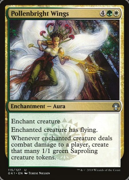 Pollenbright Wings - Enchant creature