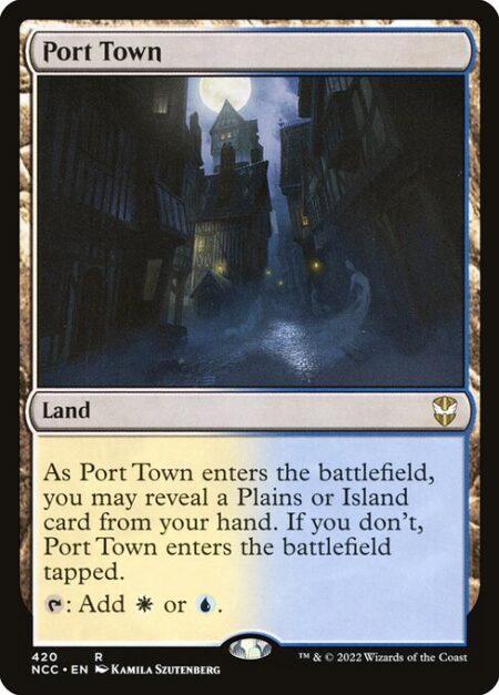 Port Town - As Port Town enters the battlefield