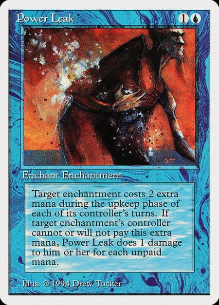 Power Leak - Enchant enchantment