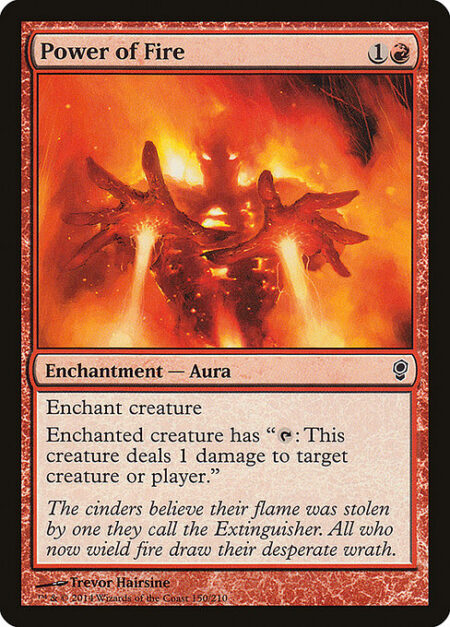 Power of Fire - Enchant creature