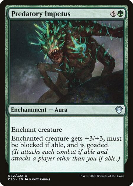 Predatory Impetus - Enchant creature