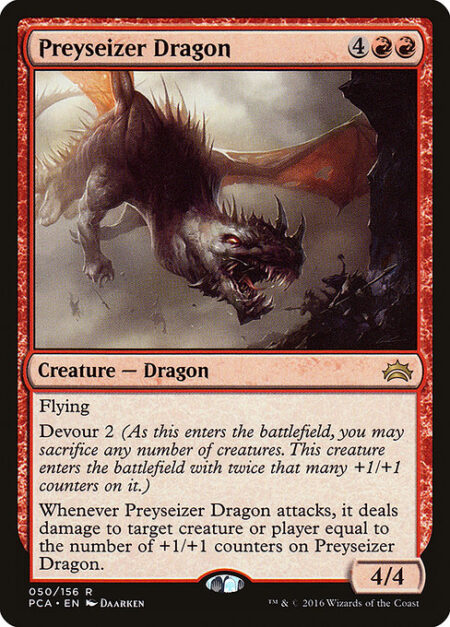 Preyseizer Dragon - Flying