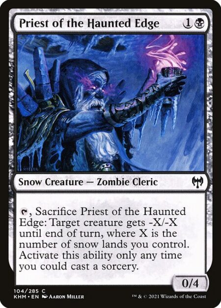 Priest of the Haunted Edge - {T}