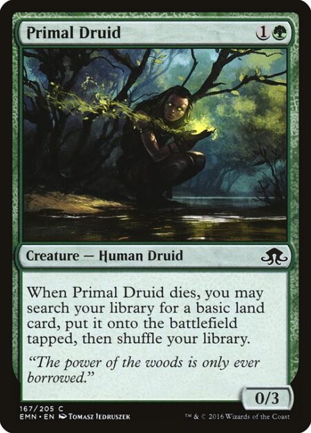 Primal Druid - When Primal Druid dies