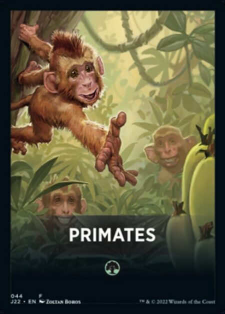 Primates - (Theme color: {G})