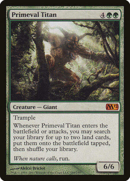 Primeval Titan - Trample