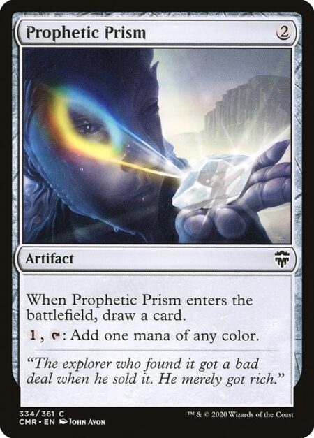 Prophetic Prism - When Prophetic Prism enters the battlefield