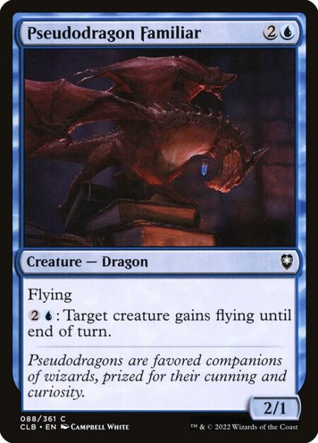 Pseudodragon Familiar - Flying