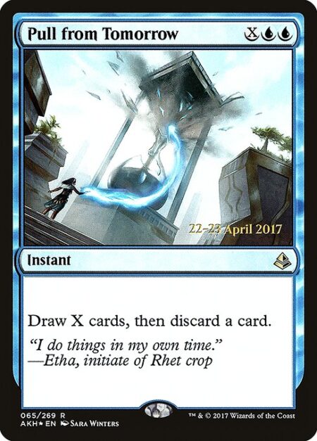 Pull from Tomorrow - Draw X cards