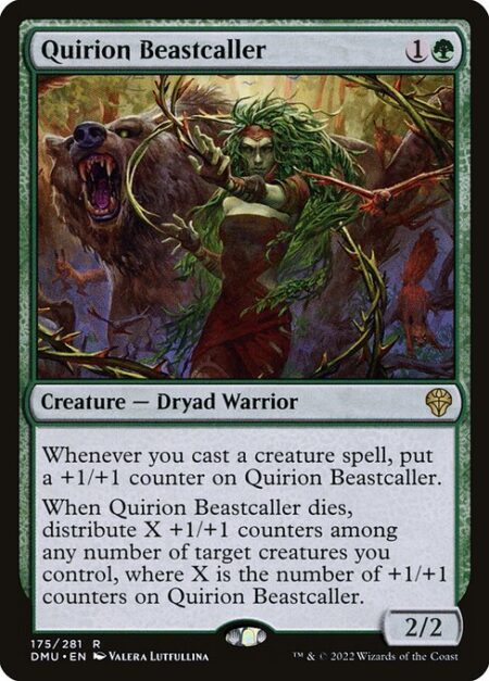 Quirion Beastcaller - Whenever you cast a creature spell