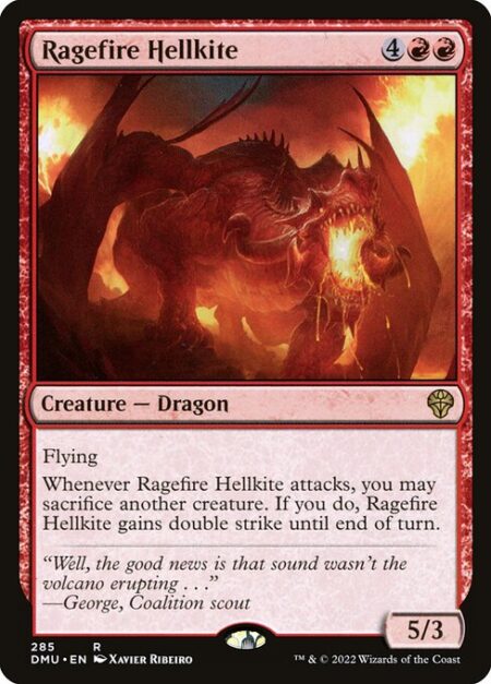 Ragefire Hellkite - Flying