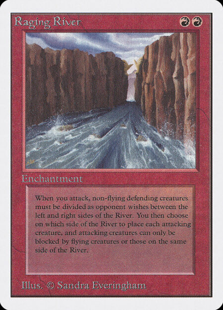 Raging River - Whenever one or more creatures you control attack