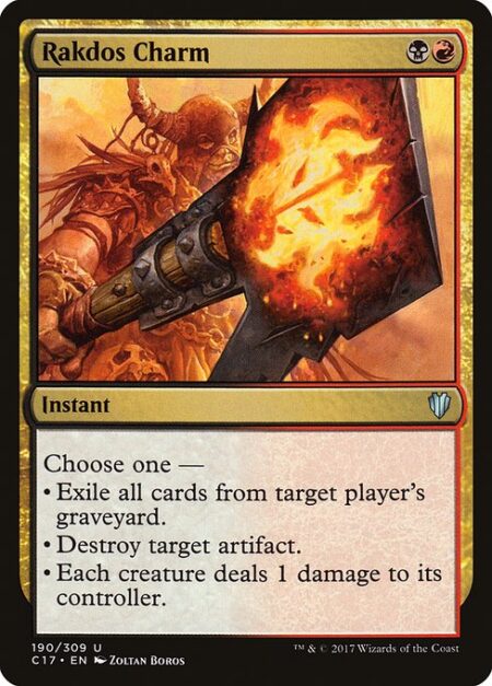 Rakdos Charm - Choose one —