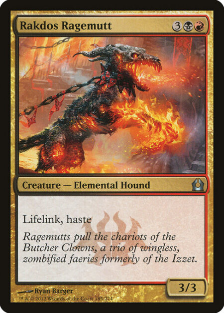 Rakdos Ragemutt - Lifelink