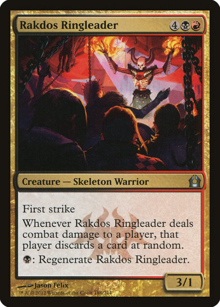 Rakdos Ringleader - First strike
