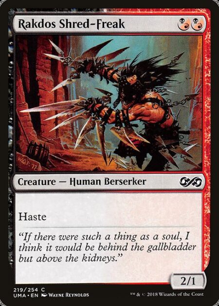 Rakdos Shred-Freak - Haste