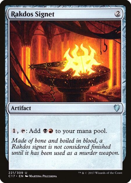 Rakdos Signet - {1}