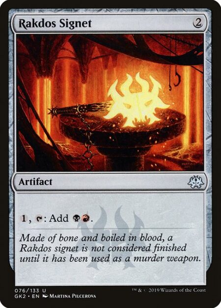 Rakdos Signet - {1}