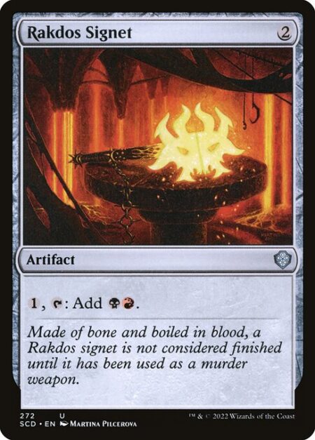 Rakdos Signet - {1}