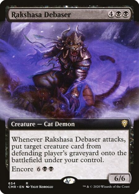 Rakshasa Debaser - Whenever Rakshasa Debaser attacks