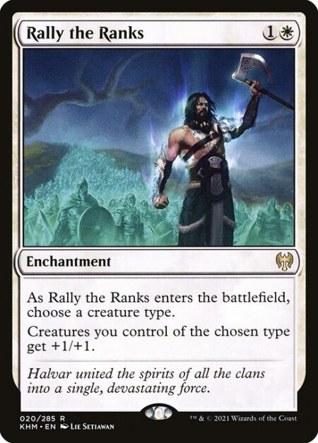 Rally the Ranks - As Rally the Ranks enters