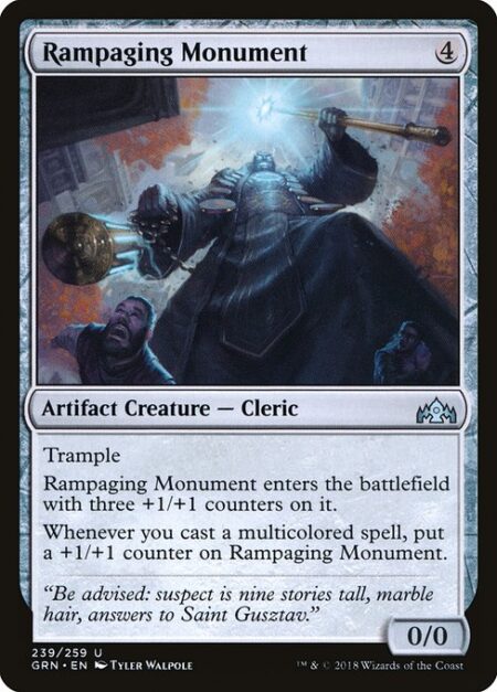 Rampaging Monument - Trample