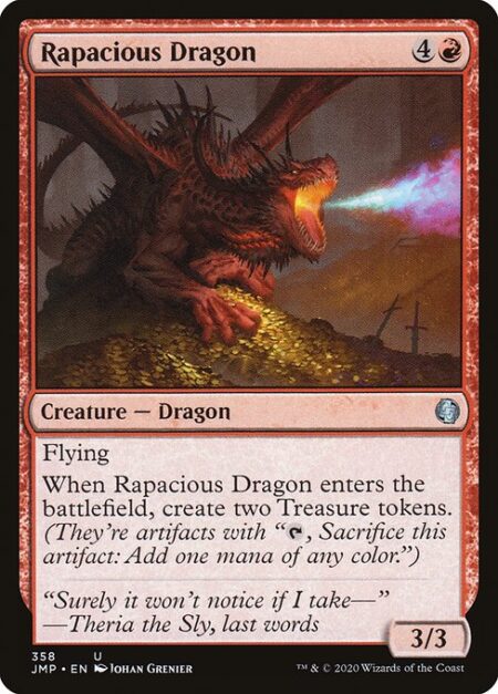 Rapacious Dragon - Flying