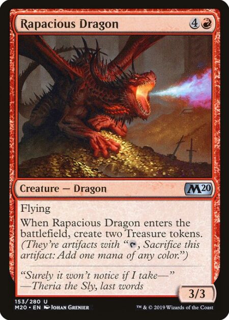 Rapacious Dragon - Flying