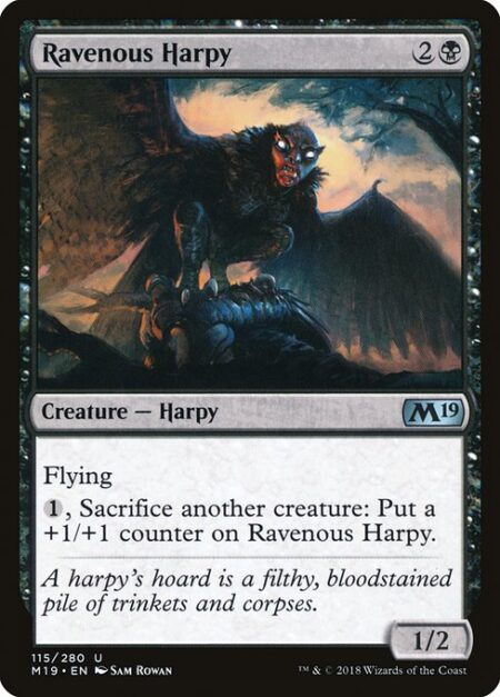 Ravenous Harpy - Flying