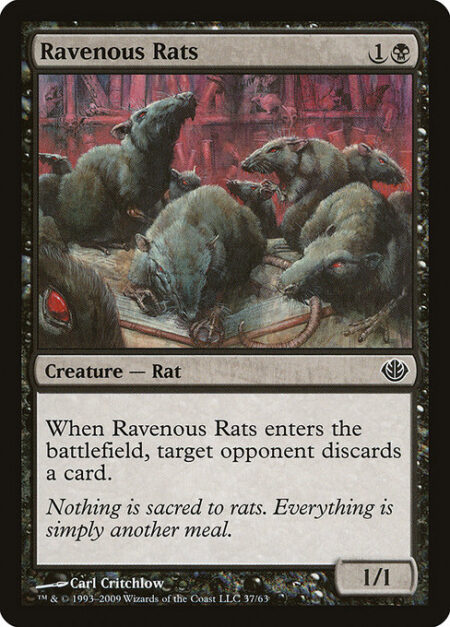 Ravenous Rats - When Ravenous Rats enters