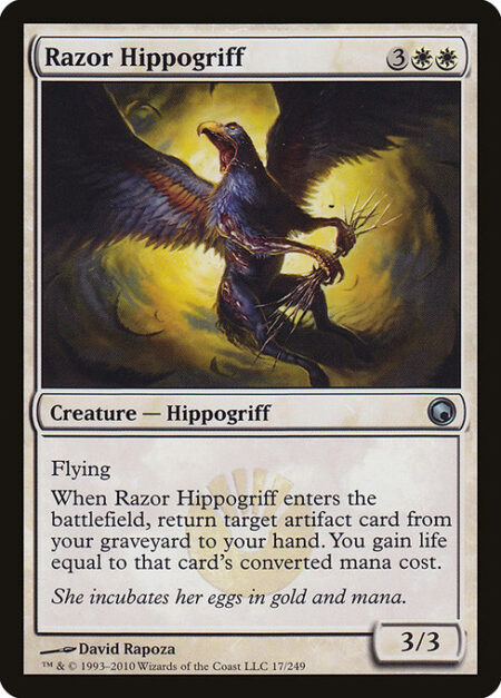Razor Hippogriff - Flying
