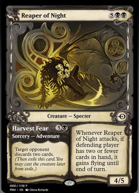 Reaper of Night // Harvest Fear -