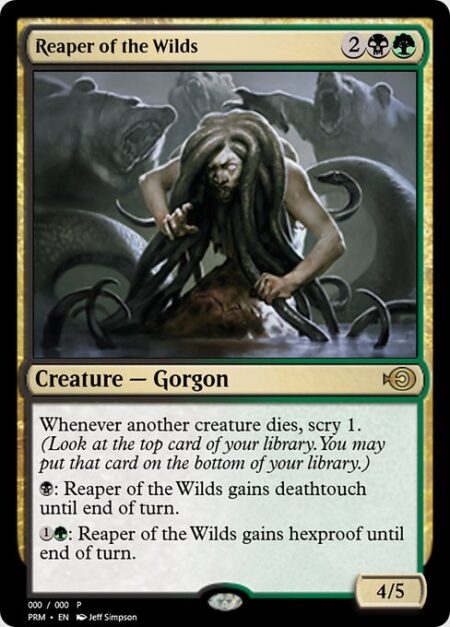 Reaper of the Wilds - Whenever another creature dies