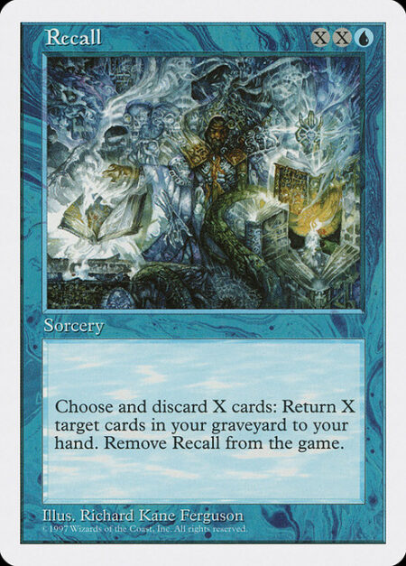 Recall - Discard X cards