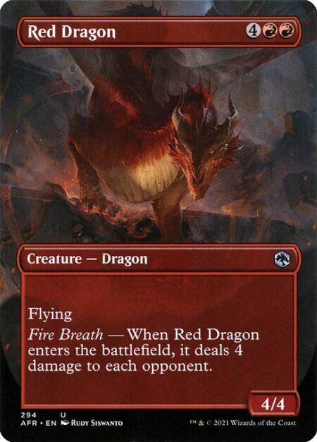 Red Dragon - Flying