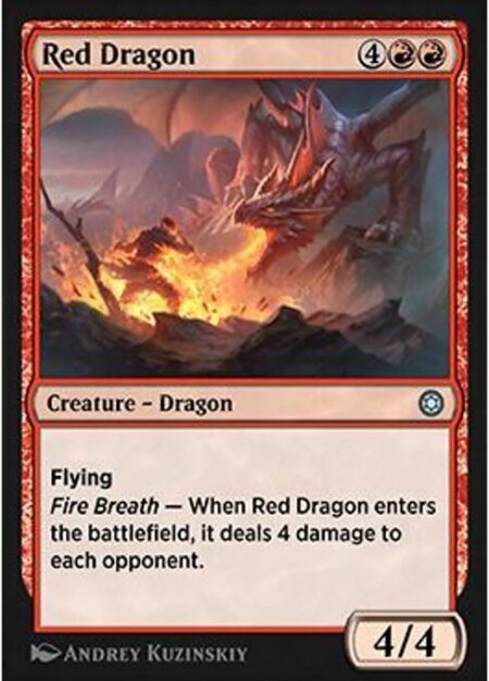 Red Dragon - Flying