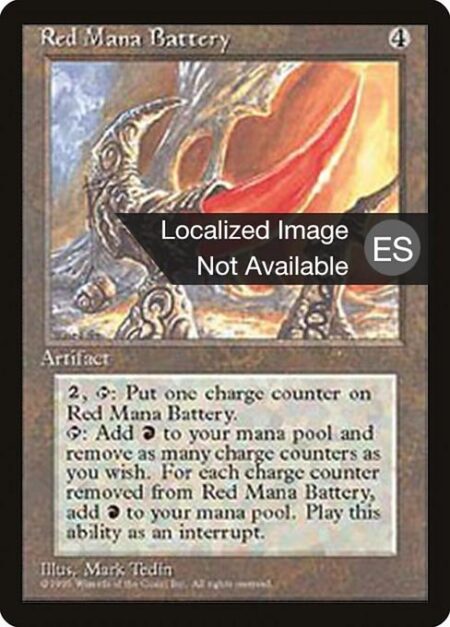 Red Mana Battery - {2}