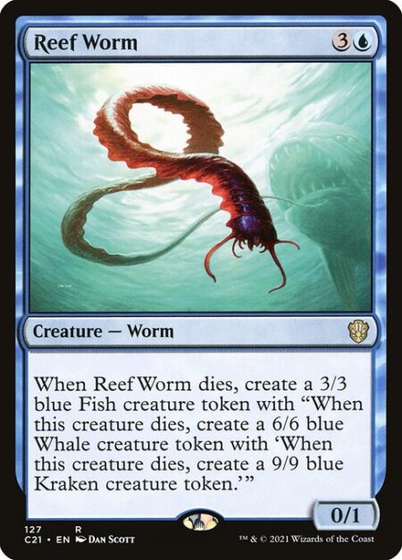 Reef Worm - When Reef Worm dies