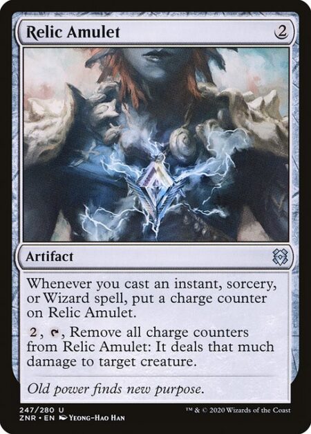 Relic Amulet - Whenever you cast an instant