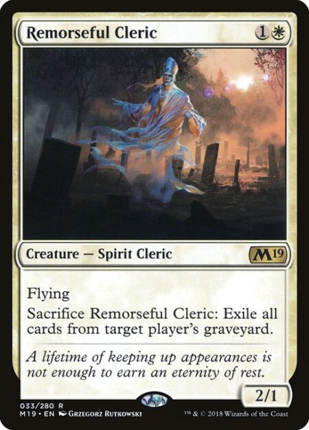 Remorseful Cleric - Flying